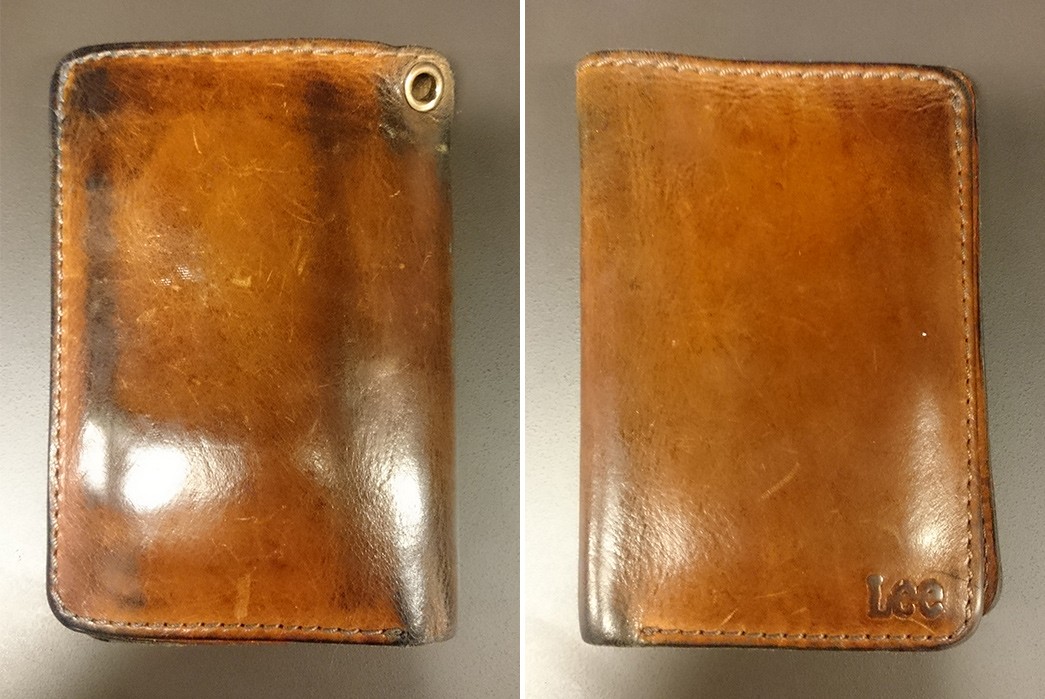 Fade of the Day – Lee Leather Wallet (2 Years, 5 Months)