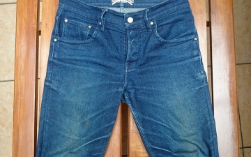Fade of the Day - Sixteen Denim Scale Dippskinn Raw (10 Months, 4 Washes)