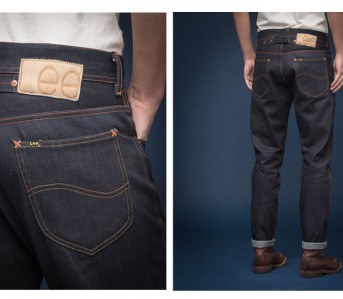 Lee 101 Cinch Tapered Jeans back