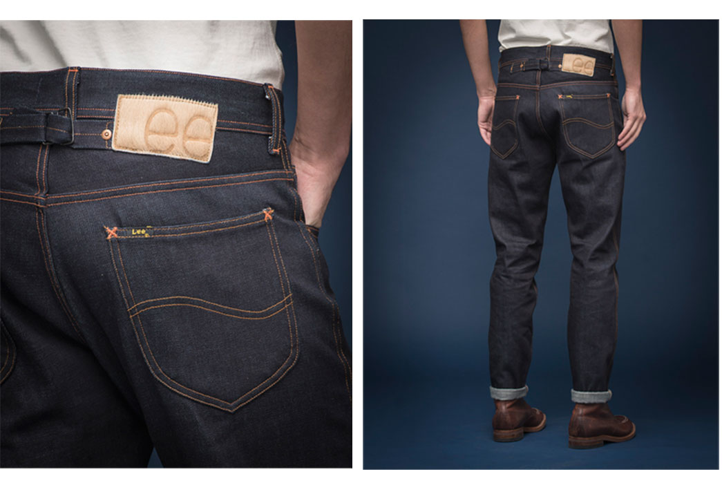 Lee 101 Cinch Tapered Jeans back