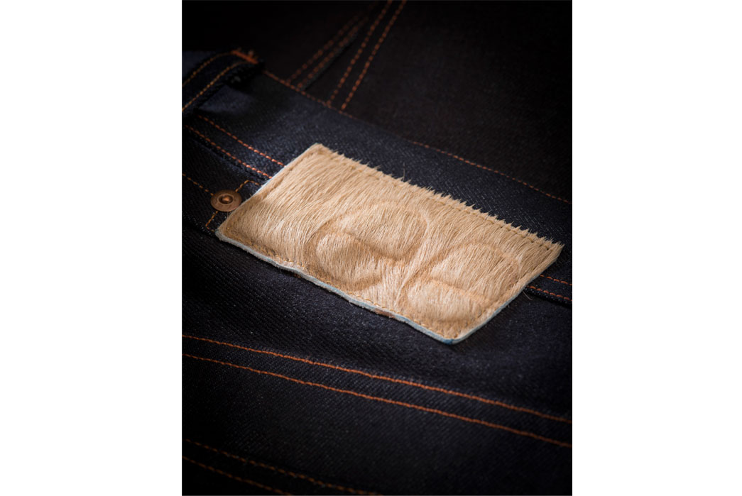 Lee 101 Cinch Tapered Jeans Label