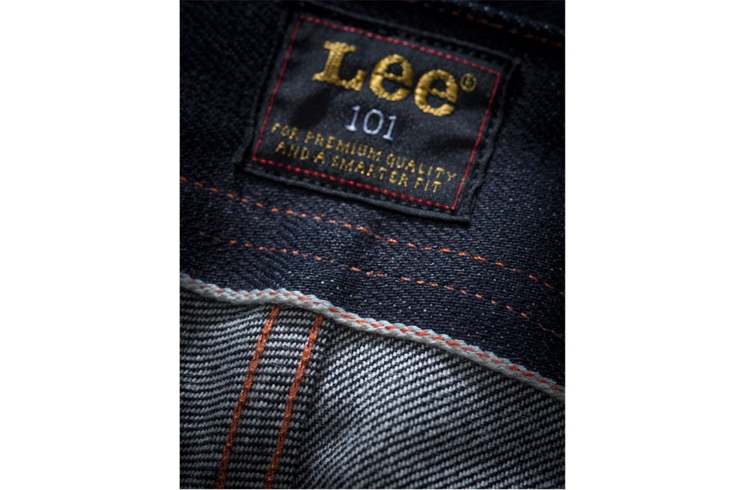 Lee 101 Cinch Tapered Jeans details