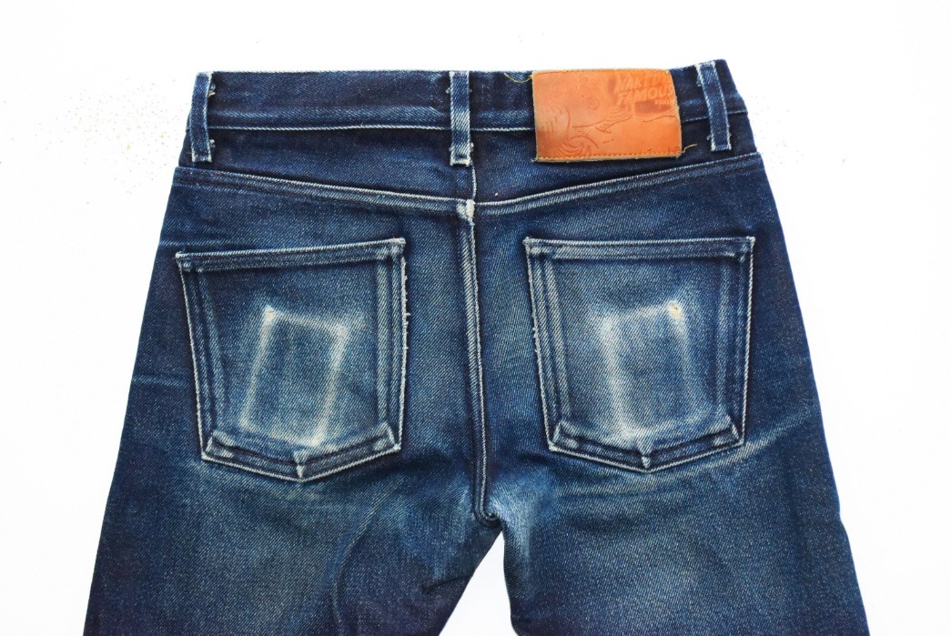 Fade of the Day – Naked & Famous Elephant 3 Skinny Guy (1 Year, 3 Washes, 2 Soaks)