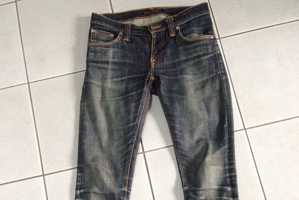 Fade of the Day – Nudie Jeans Co. Long John Twill Rinsed (1 Year, 1 Wash)