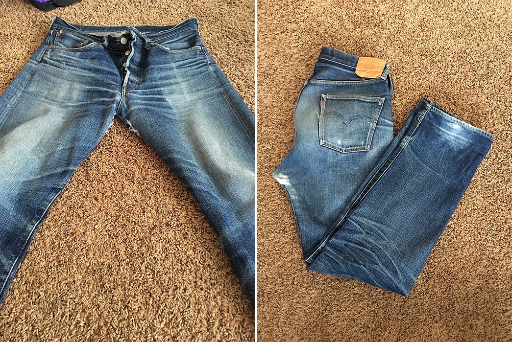 Fade of the Day - LVC 55501 (7 Years, 5 Washes, 1 Soak)