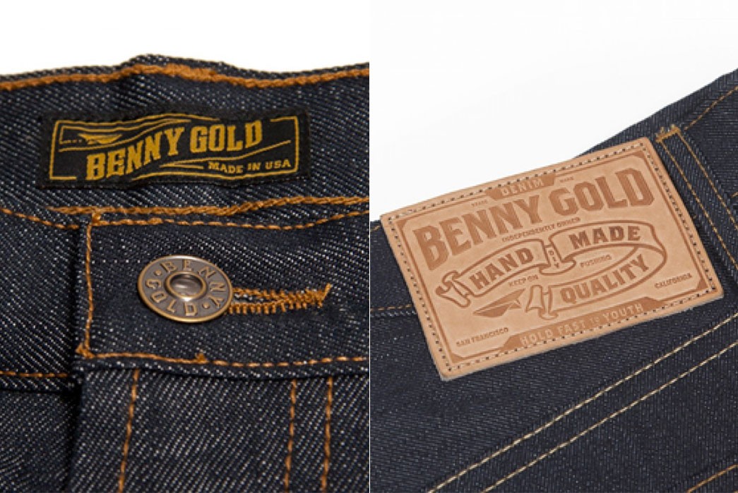 Benny-Gold-'Gold-Standard'-Raw-Denim-Jeans-tag-patch
