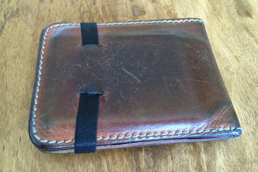 Fade of the Day - Nudie Jeans Co. Andreasson Leather Wallet (2 Years)