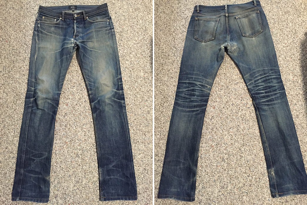 Fade of the Day - A.P.C. New Cure (4 Years, 9 Months, 5 Washes)