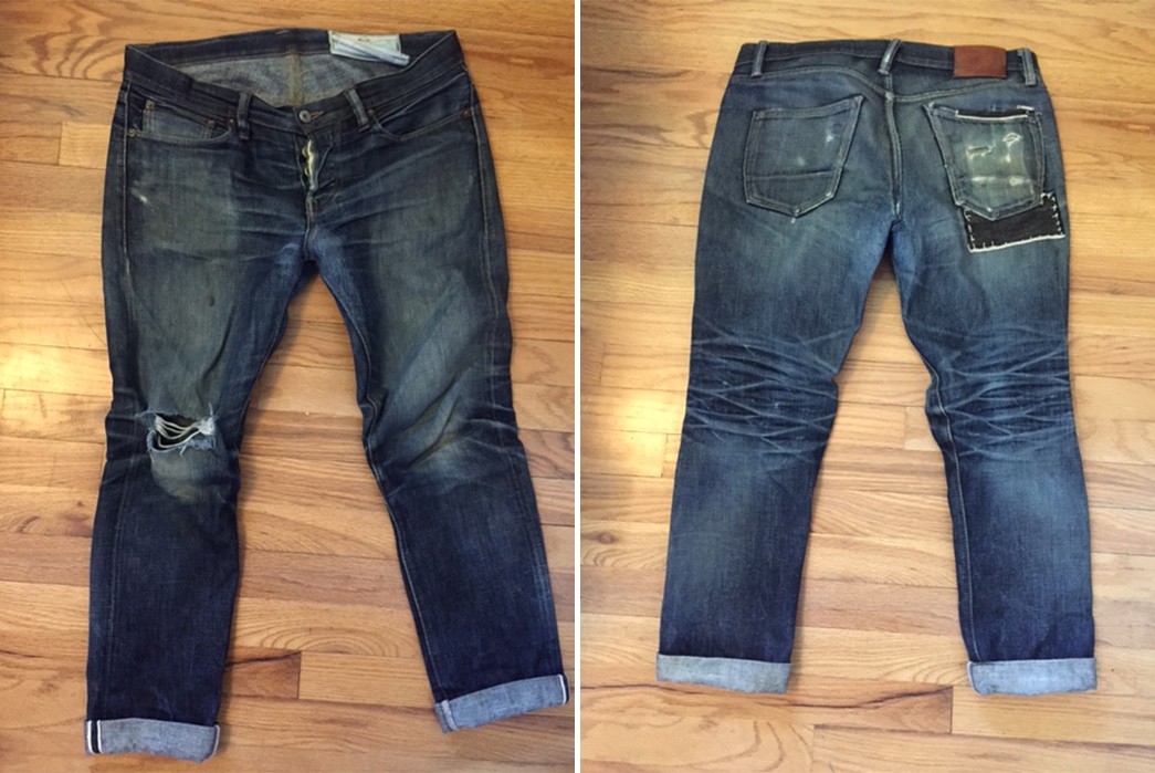 Fade of the Day - Rogue Territory SK 14.5oz. (4 Years, 3 Months, 4 Washes, 1 Soak)