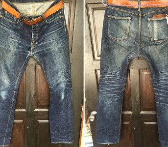Fade of the Day - Pure Blue Japan XX-015 (13 Months, 1 Wash, 3 Soaks)