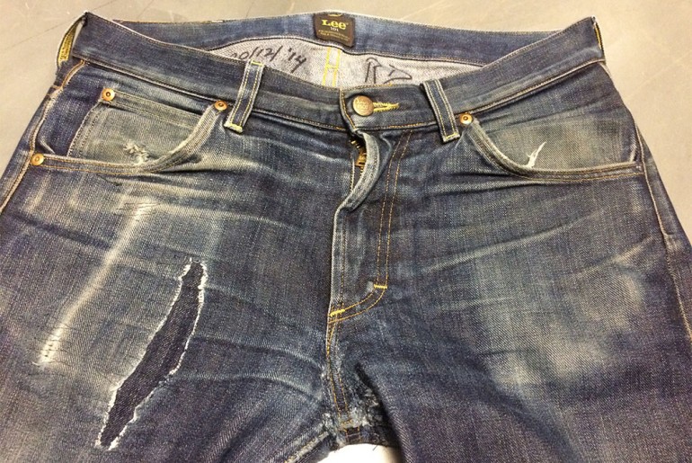 Fade of the Day - Lee 101Z Rider (1 Year, 6 Months, 4 Washes, 1 Soak)</a>