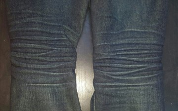 Fade of the Day – Nudie Jeans Co. Tape Ted 16 Dips Dry (11 Months, 0 Washes)