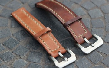 Guarded-Goods-Two-Piece-Shell-Cordovan-Watch-Strap-fade-of-the-day