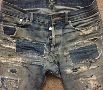 Fade Friday - A.P.C. Petit Standard (5 Years, 6 Months, Unknown Washes, Unknown Soaks)