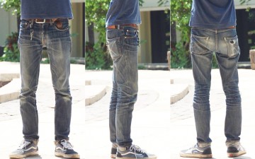 Fade of the Day - Aye! Denim Fellowcraft (8 Months, 3 Washes)