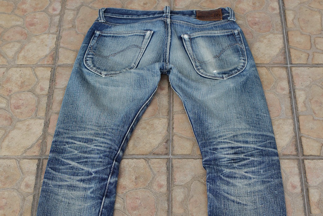 Fade Friday - Samurai Jeans S003JP (4 Years, 1 Month, 5 Washes, 1 Soak)