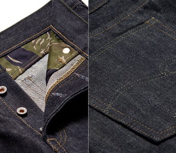 Studio-D'artisan-D1708-'Vietnam-War'-Jeans-button-yoke-back-pocket
