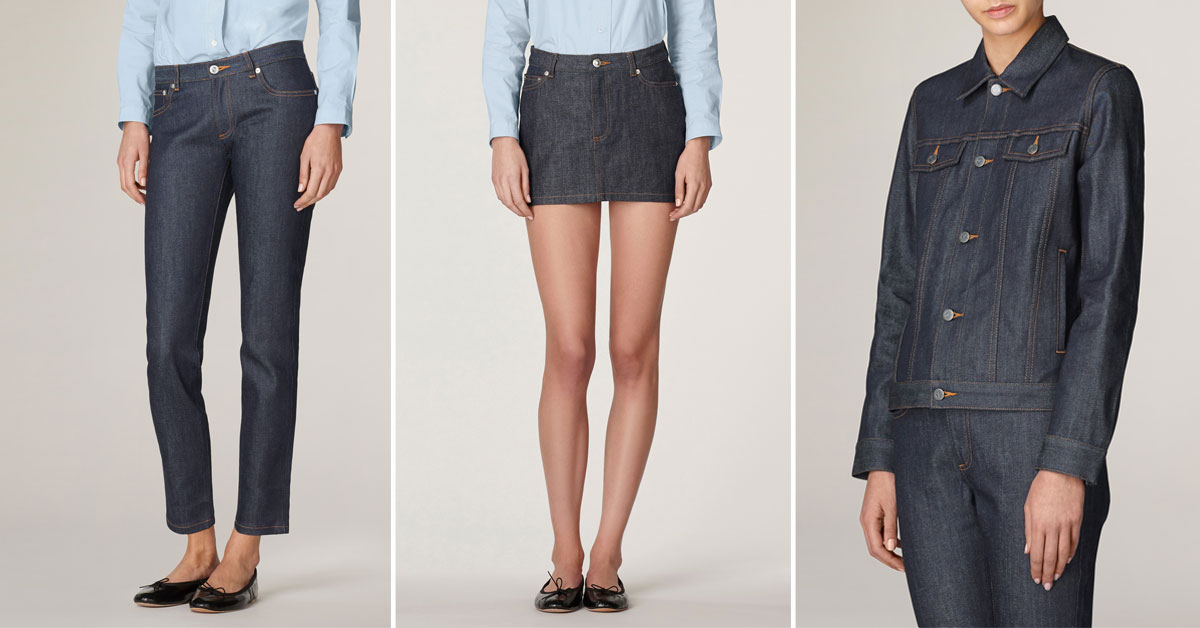 Denim: Selvedge Jeans, Jeans, Skirts, Jackets