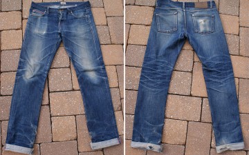 Fade of the Day – Naked & Famous Skinny Guy Dirty Fade (2 Years, 10 Months, 5 Washes) Front Back