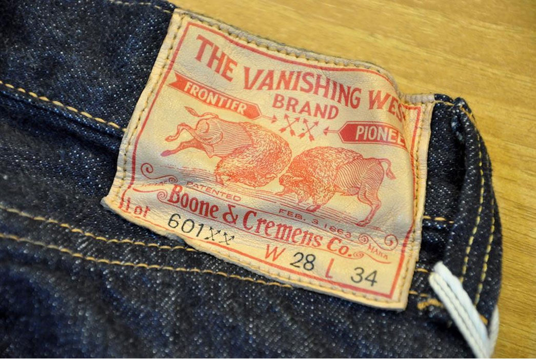 Freewheelers-Vanashing-West-601XX-Straight(Tapered fit)-Patch