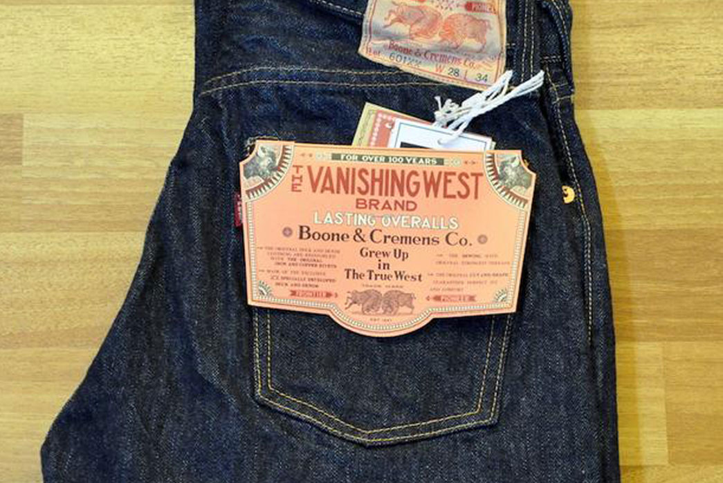 Freewheelers-Vanashing-West-601XX-Straight(Tapered fit)-Red-tab