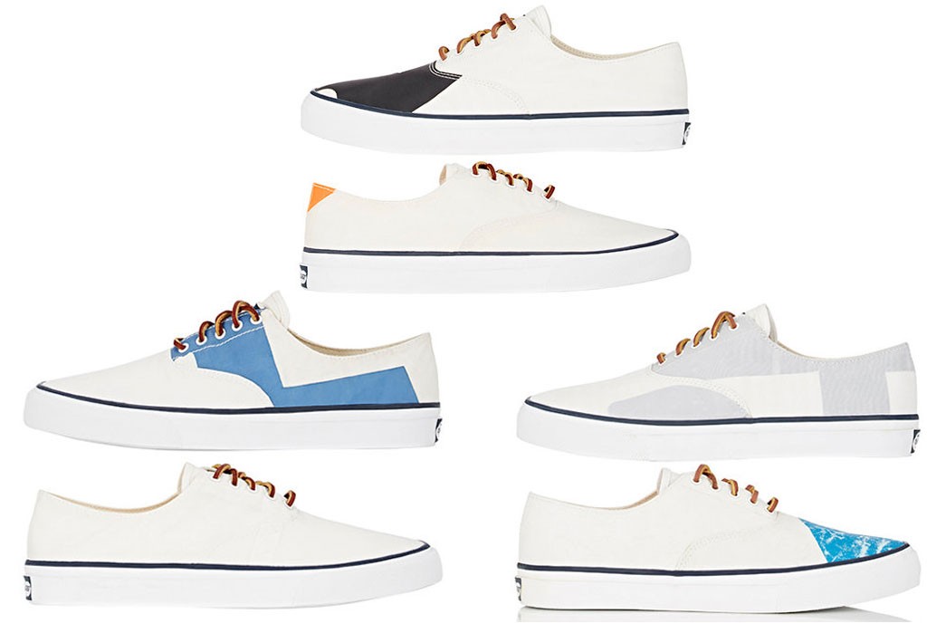 Sperry x Barneys Recycled Sailcloth CVO Sneakers