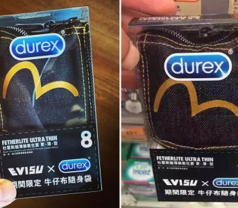 Durex x Evisu Denim Condoms?