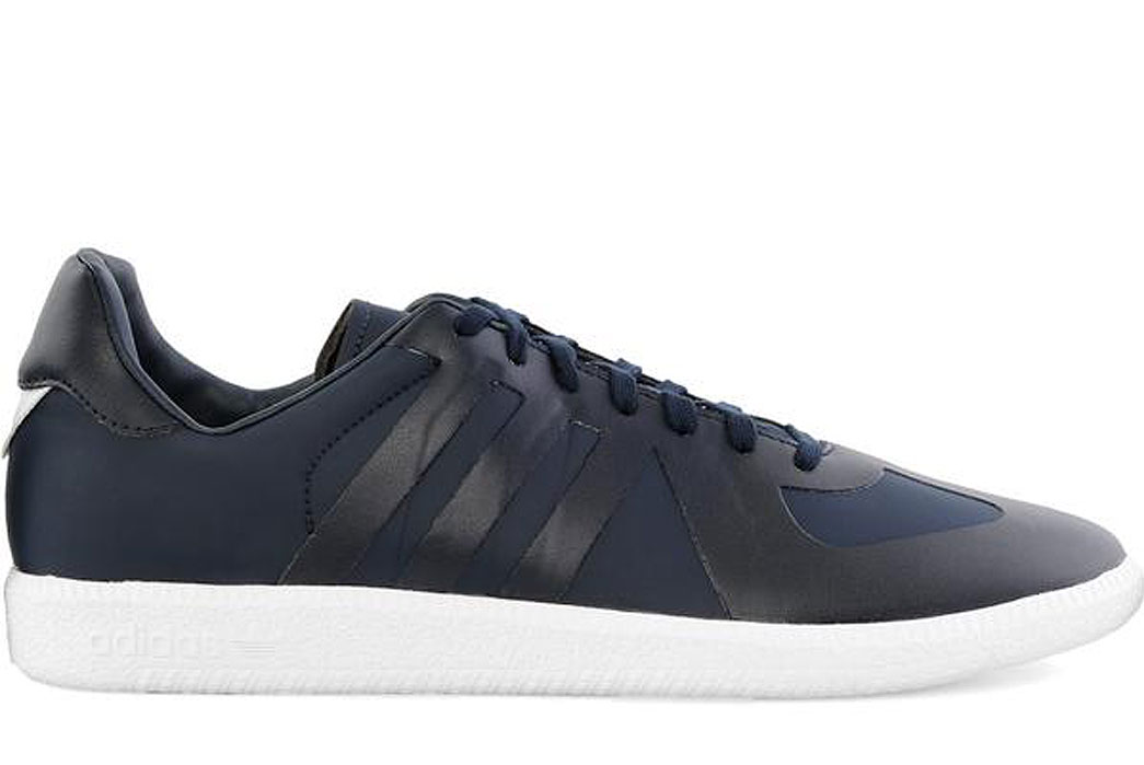 German Army Trainers - Adidas x White Mountaineering: BW Trainer in Midnight Navy