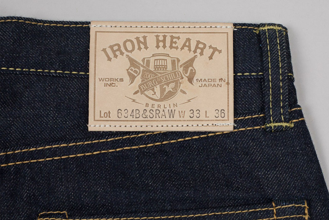 Burg-&-Schild-x-Iron-Heart-634B&S-RAW-Loomstate-Jeans-Patch