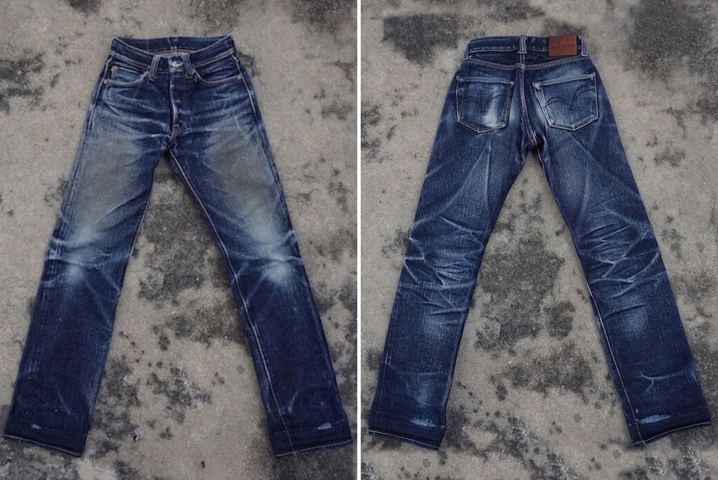 Samurai Jeans 24 oz. S510XX (1 Year, 5 Soaks) - Fade Friday