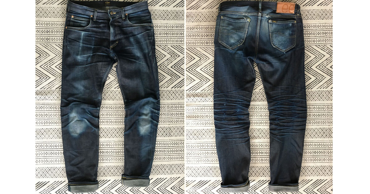 1950s Union Made in USA Lee Riders True Vintage Crotch Rivet Blue Jean –  Black Market Clothing