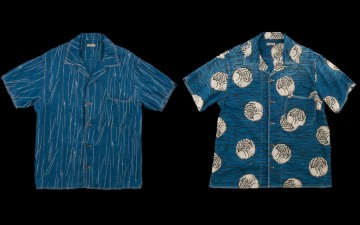 Kapital-Aloha-Lawn-Hands-Rain-Wabash-Indigo-Shirts-Front-Back