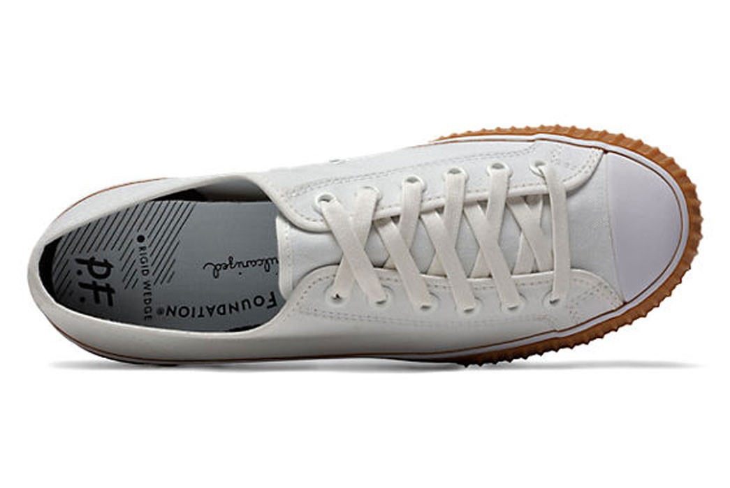 PF-Flyers-Center-Lo-Gum-Sole-White-Sneaker-From-Above