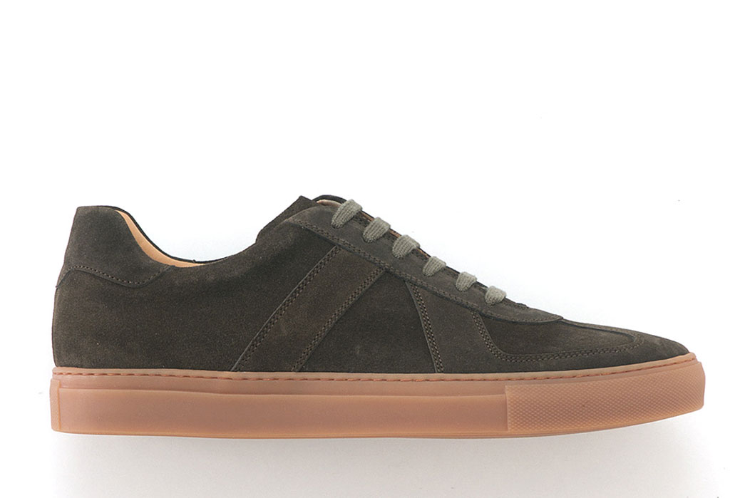Germany Army Trainers - Svensson Army Sport Trainer - Suede Olive