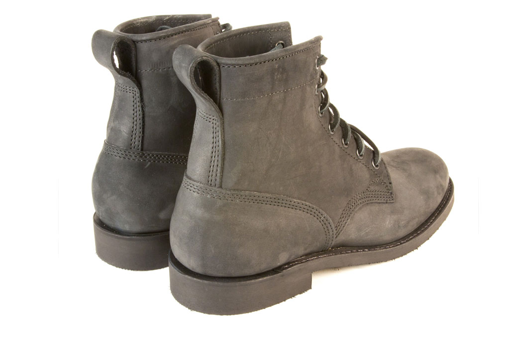 Grey Suede Boots – Five Plus One