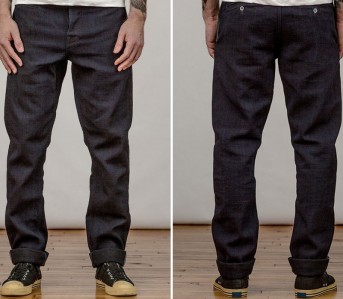 Left-Field-NYC-12oz-Indigo-Selvedge-Bedford-Cord-Chinos-Front-Back
