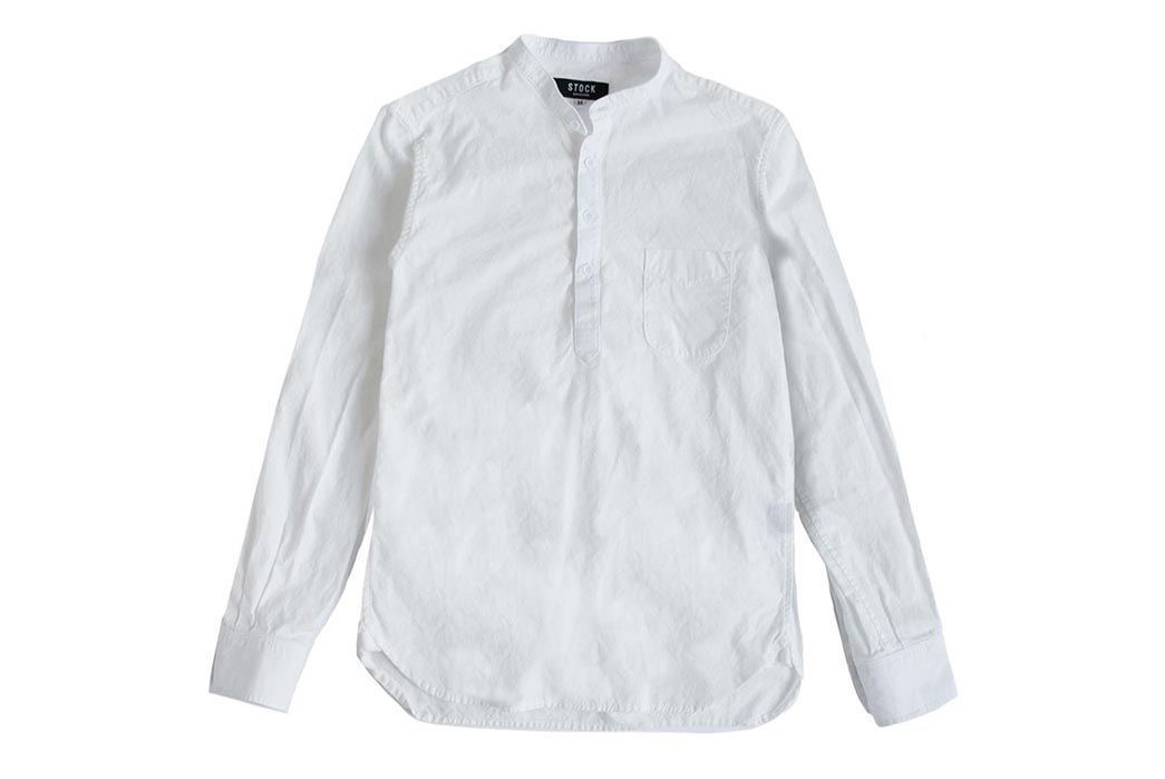 Stock-Mfg-Pure-White-Banded-Collar-Popover-Front