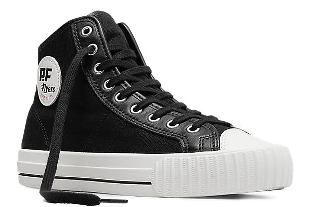fabric-sneakers-five-plus-one-4-pf-flyers-made-in-the-usa-center-hi-in-black