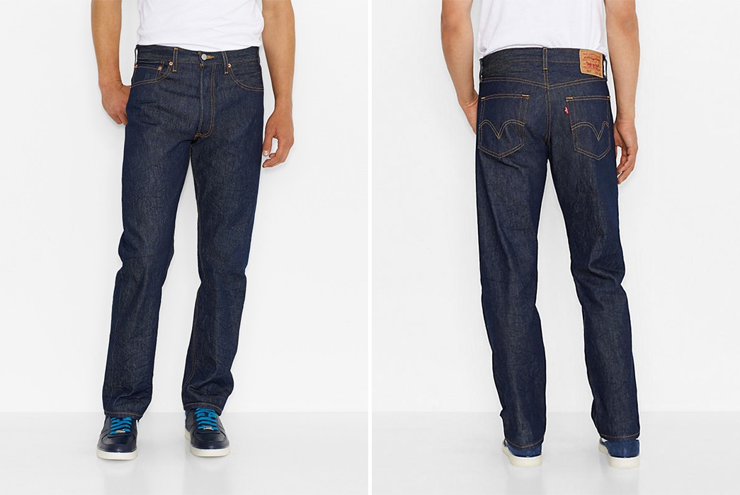 Levi’s 501 Shrink-to-Fit (STF) Raw Denim Jeans