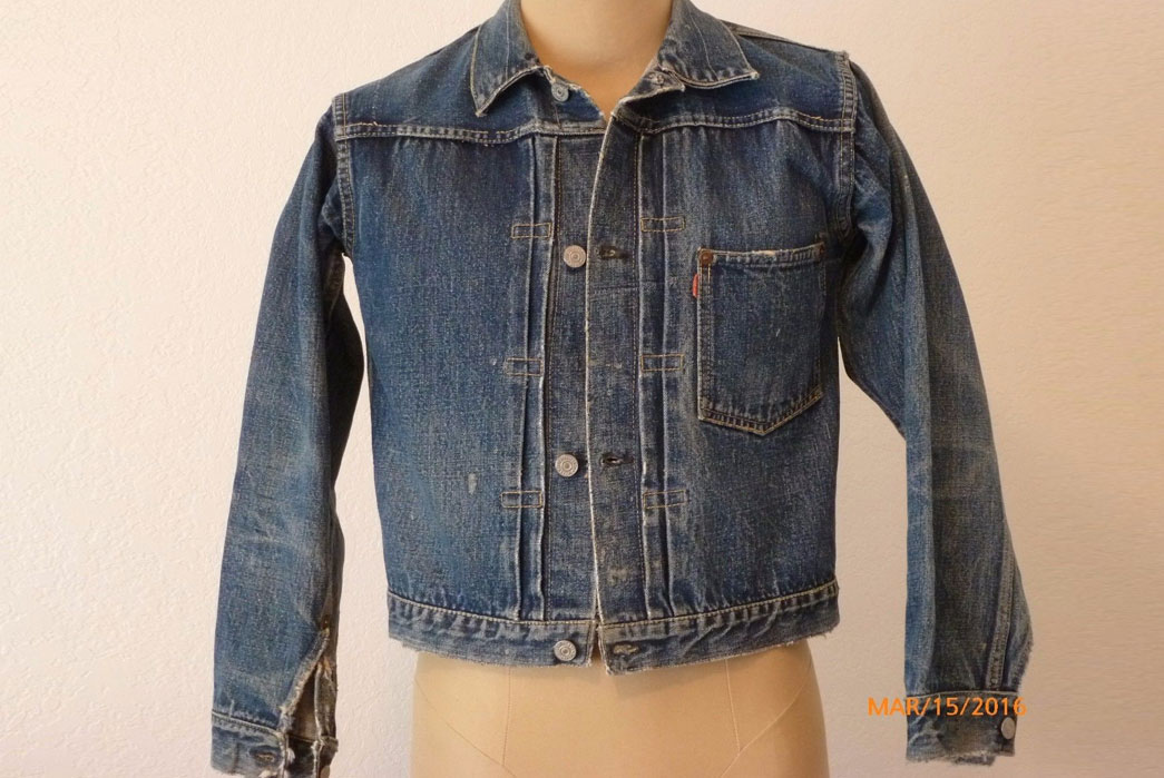 vintage levi jacket 1970