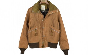 monitaly-wool-lined-waxed-cotton-field-jacket-front-open