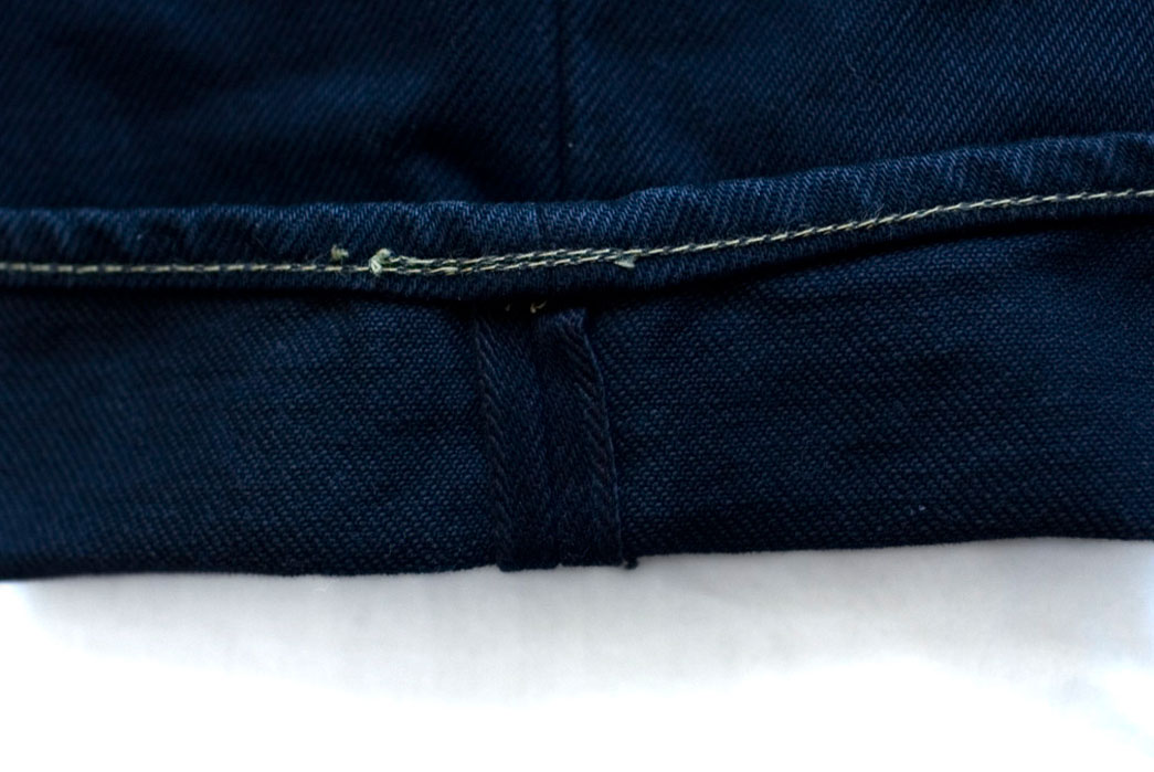 Overdyed Raw Denim Jeans – Five Plus One
