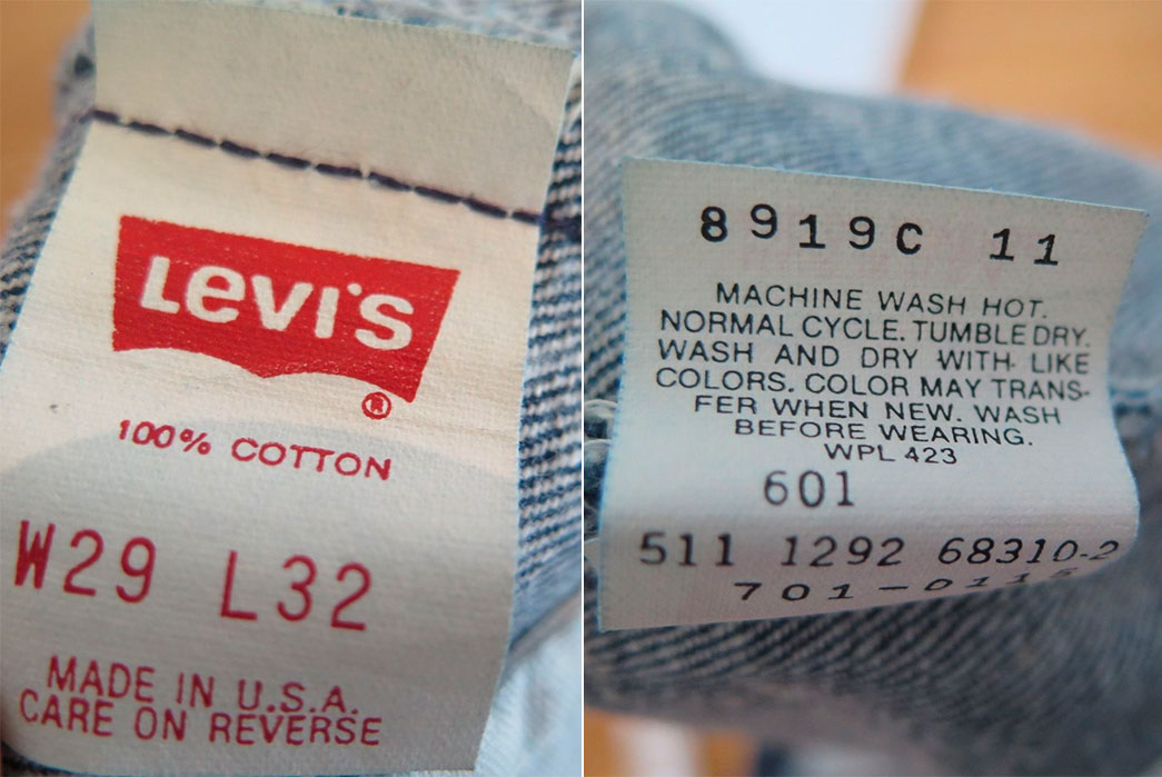 Top 34+ imagen how to read levi’s jeans tag