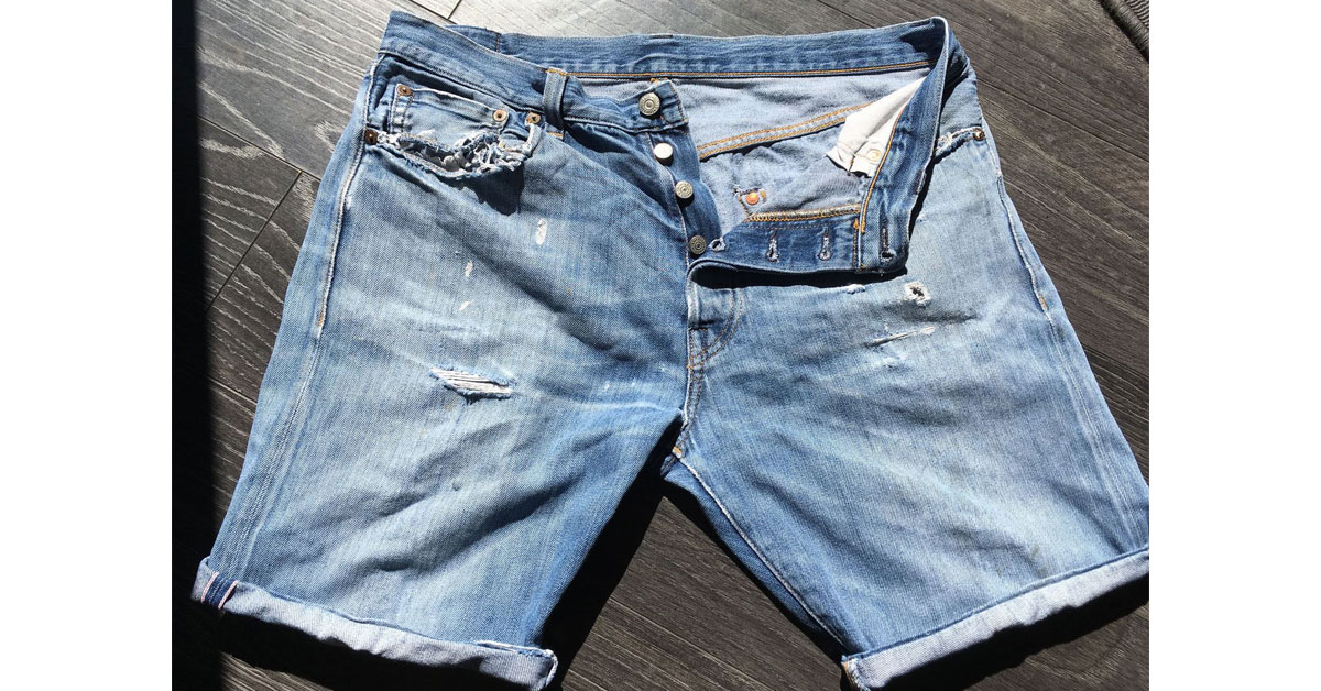 Levi's Vintage Clothing 501 Cut-off Shorts (10+ Years, Many Washes) - FotD