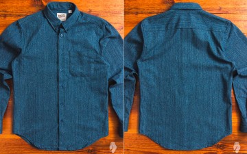 naked-famous-hank-dyed-indigo-basket-weave-button-down-shirt-front-and-back