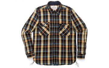 fav-samurai-jeans-indigo-rope-dyed-heavy-flannel-work-shirt-front