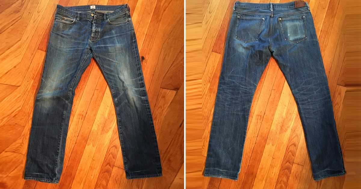 J.Crew 484 (5 Years, Unknown Washes) - Fade of the Day