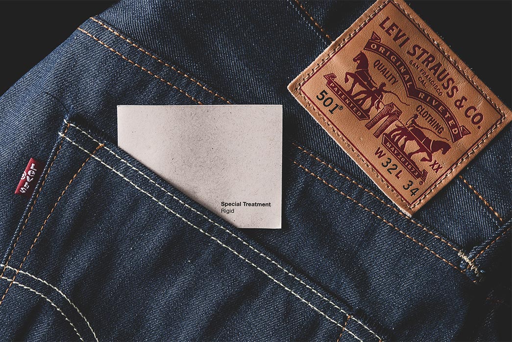 The Levi’s® 501® Strong with 7% Dyneema