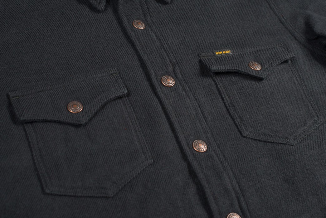 iron-heart-ultra-heavy-flannel-cpo-shirts-black-front-pockets