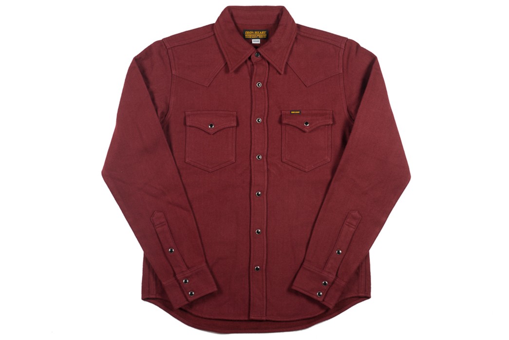 iron-heart-ultra-heavy-flannel-cpo-shirts-red-front